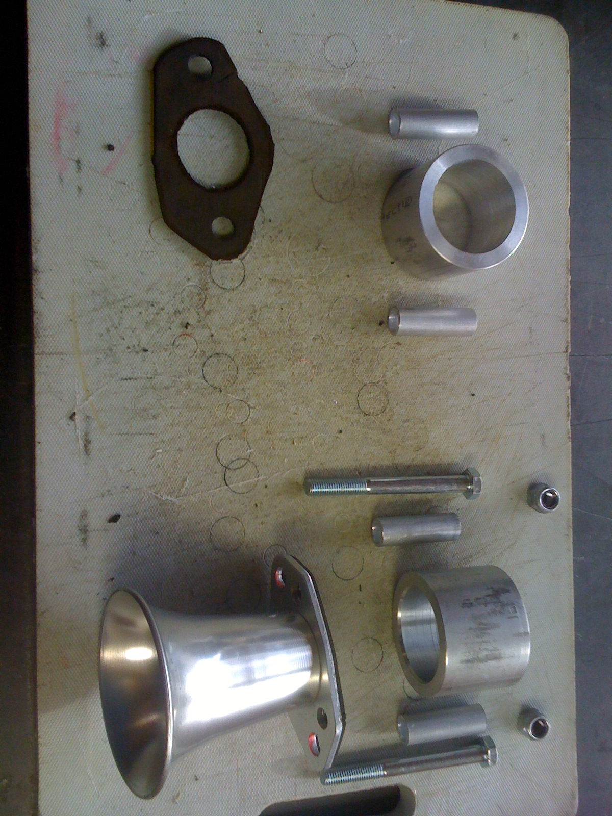 Mini cooper velocity stack extention parts