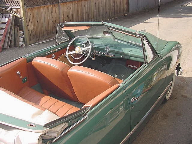 49 Ford Interior view