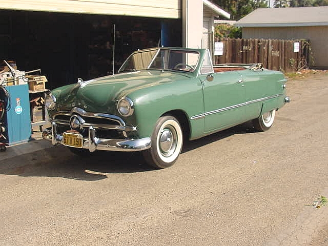 49 Ford LH front quarter view.