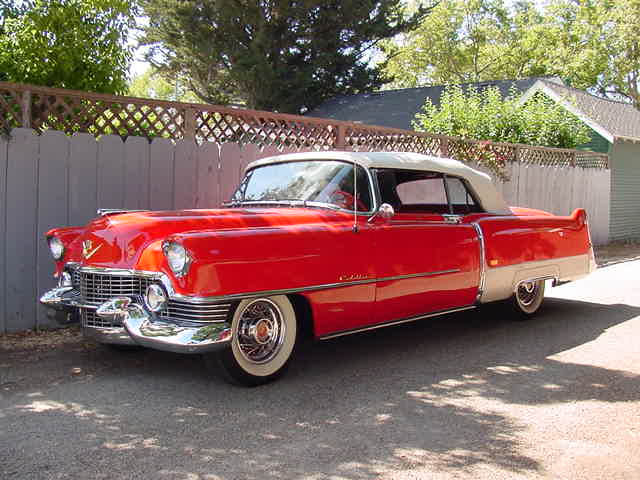 Cadillac in the alley